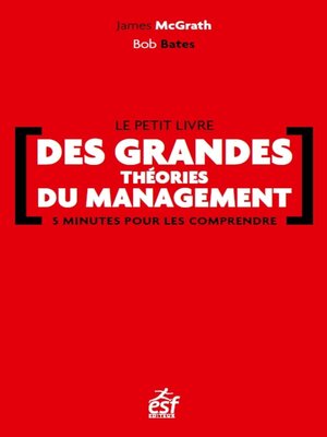 cover image of Le petit livre des grandes théories du management